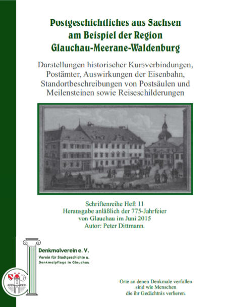 Publikationen Postgeschichtliches aus Sachsen