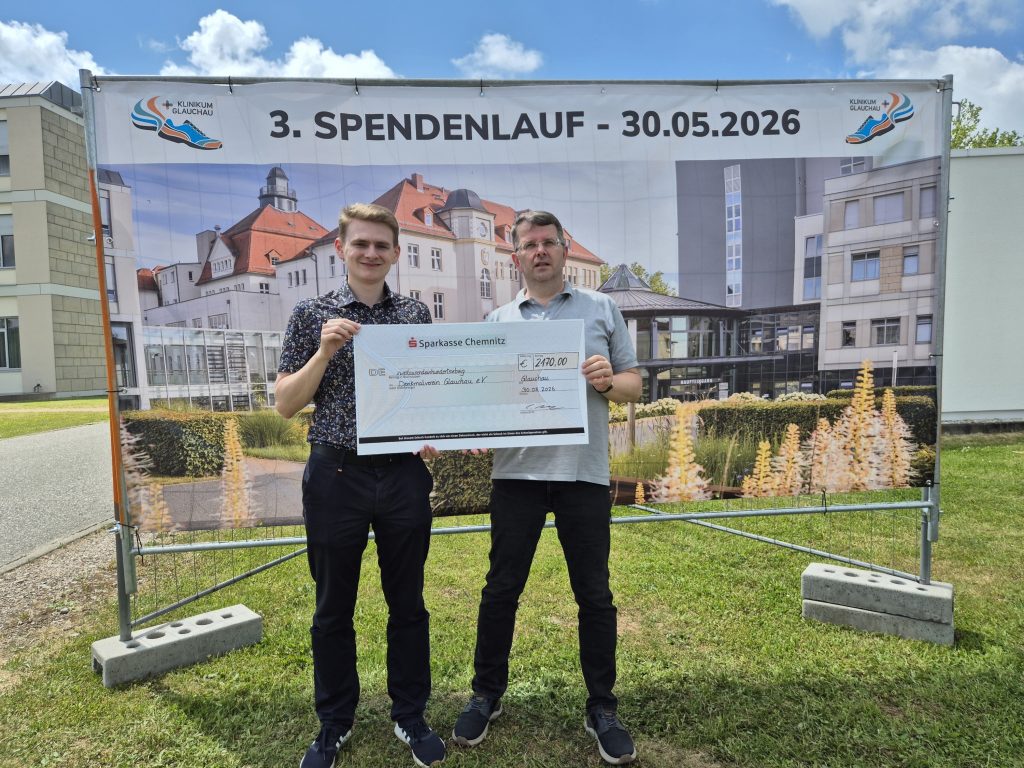 Spendenscheckübergabe